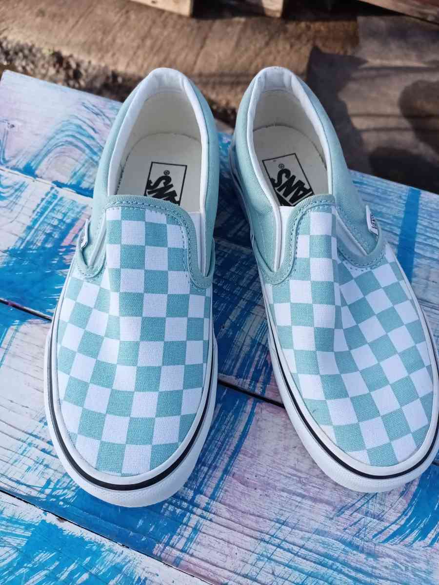 vans light blue brand new size 6 - Brazoria, Texas