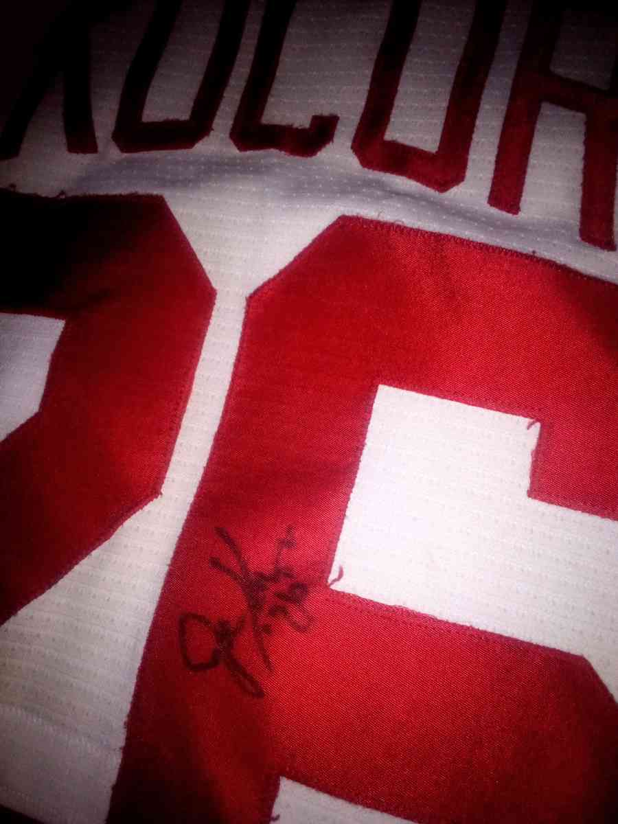 Detroit redwings signed jersey - Trenton, Michigan - FleaMarketBay
