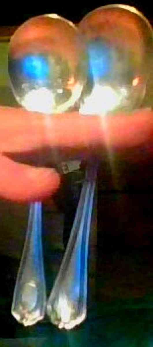 Stainless steel Silver salad spoons and lattle - Alliance, Ohio