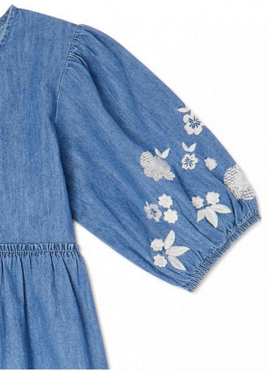 Wonder Nation Girls Balloon Sleeve Dress - Antioch, Tennessee - FleaMarketBay