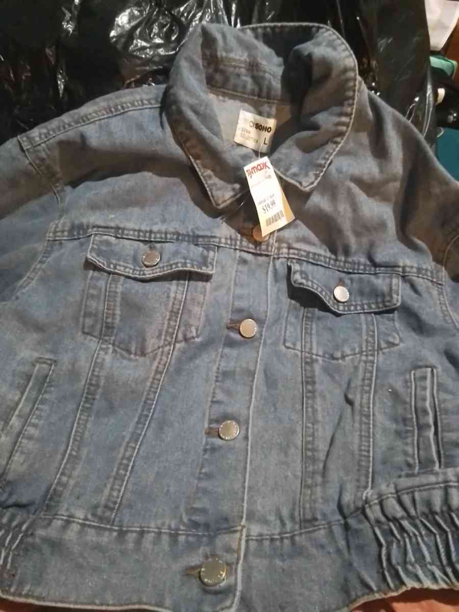 woman denim blue jean jacket - Louisville, Kentucky