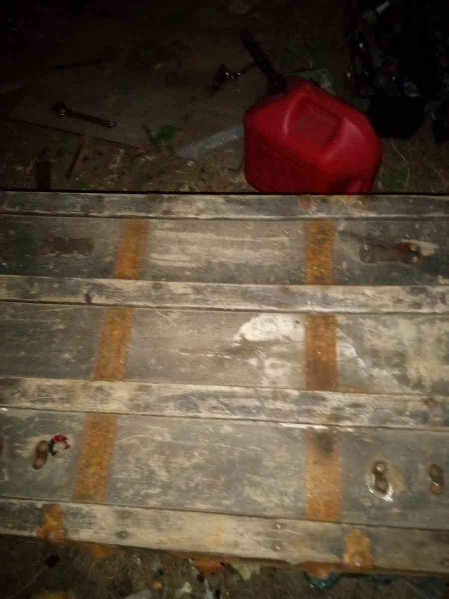 vintage Victorian trunk - Ingleside, Texas