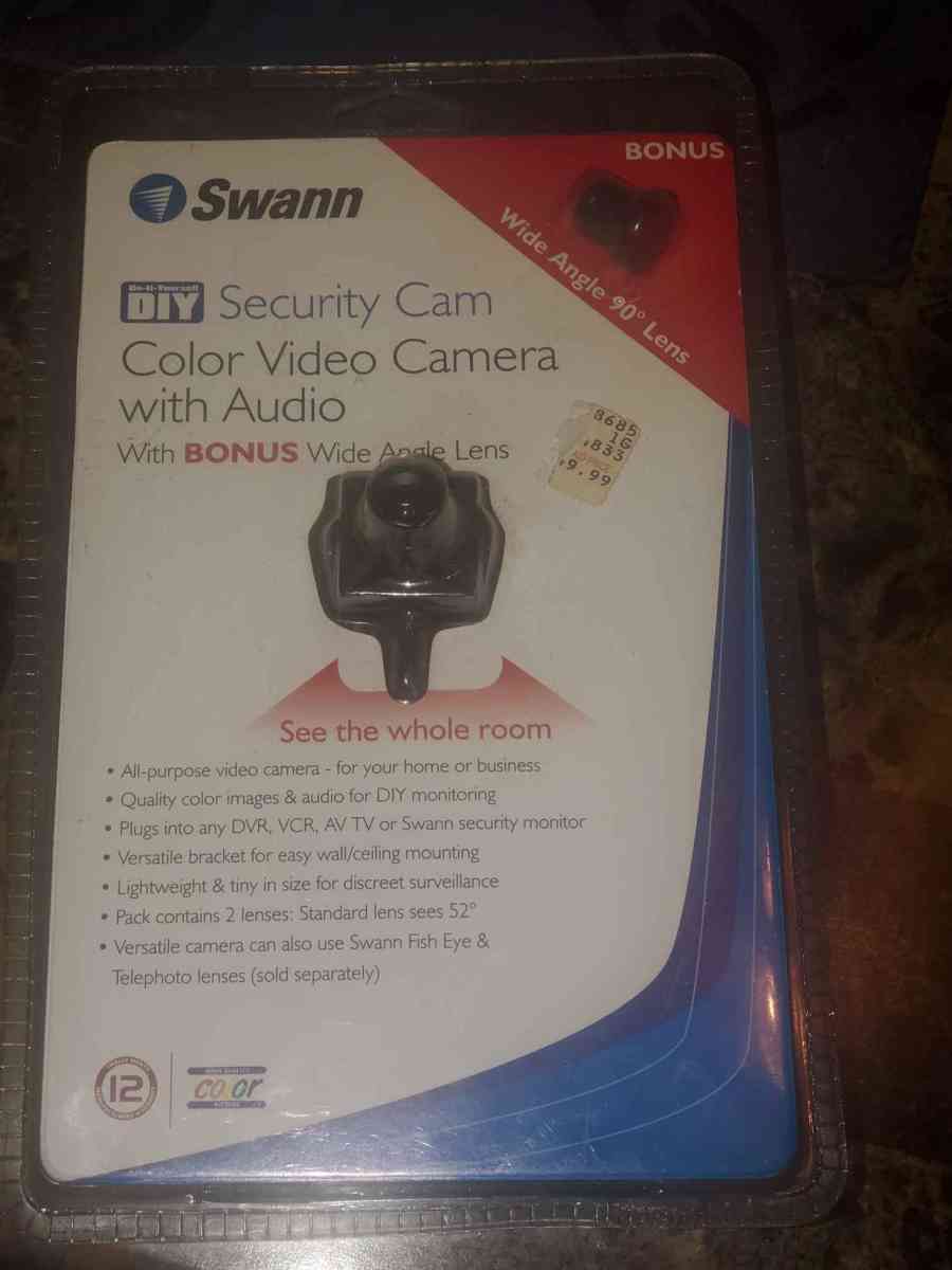 Swann Color Video Camera With Audio - Detroit, Michigan - FleaMarketBay