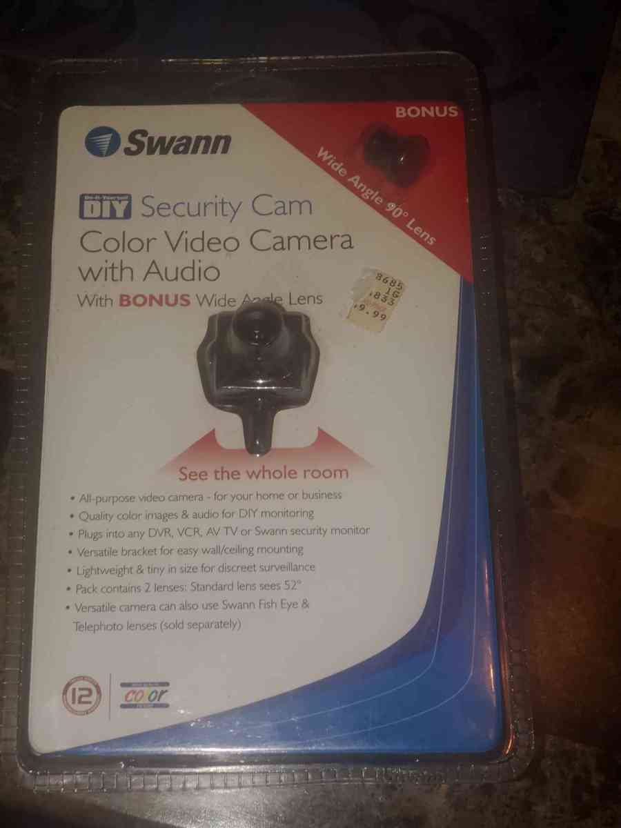Swann Color Video Camera With Audio - Detroit, Michigan - FleaMarketBay