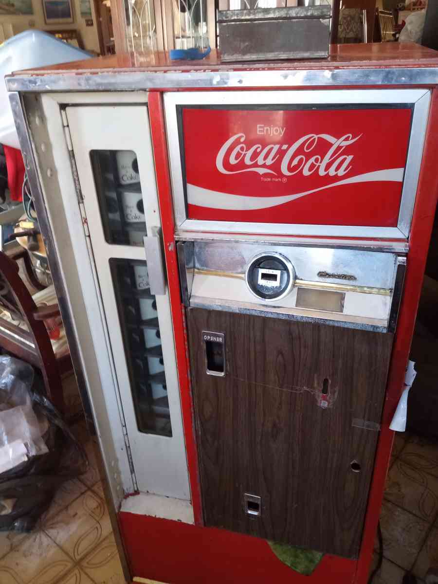 1960s coke vending machine - Oswego, New York