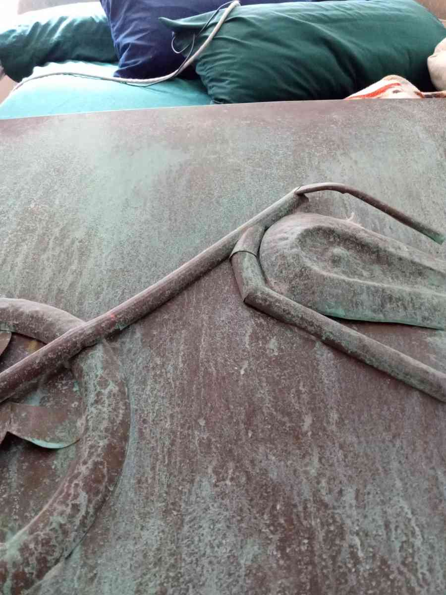 framed copper hand made chopper every delacte piece - Dekalb, Illinois - FleaMarketBay