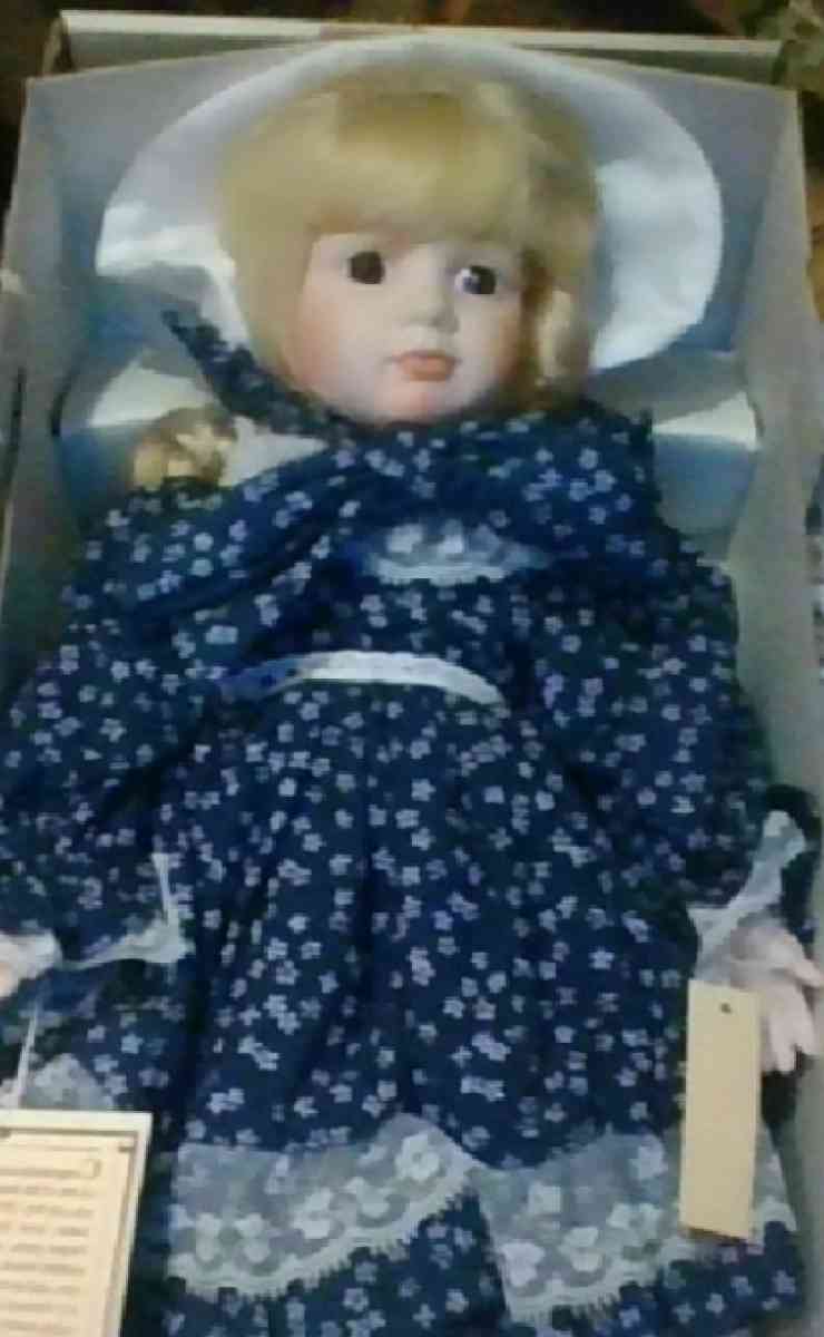 Porcelain Doll with stand