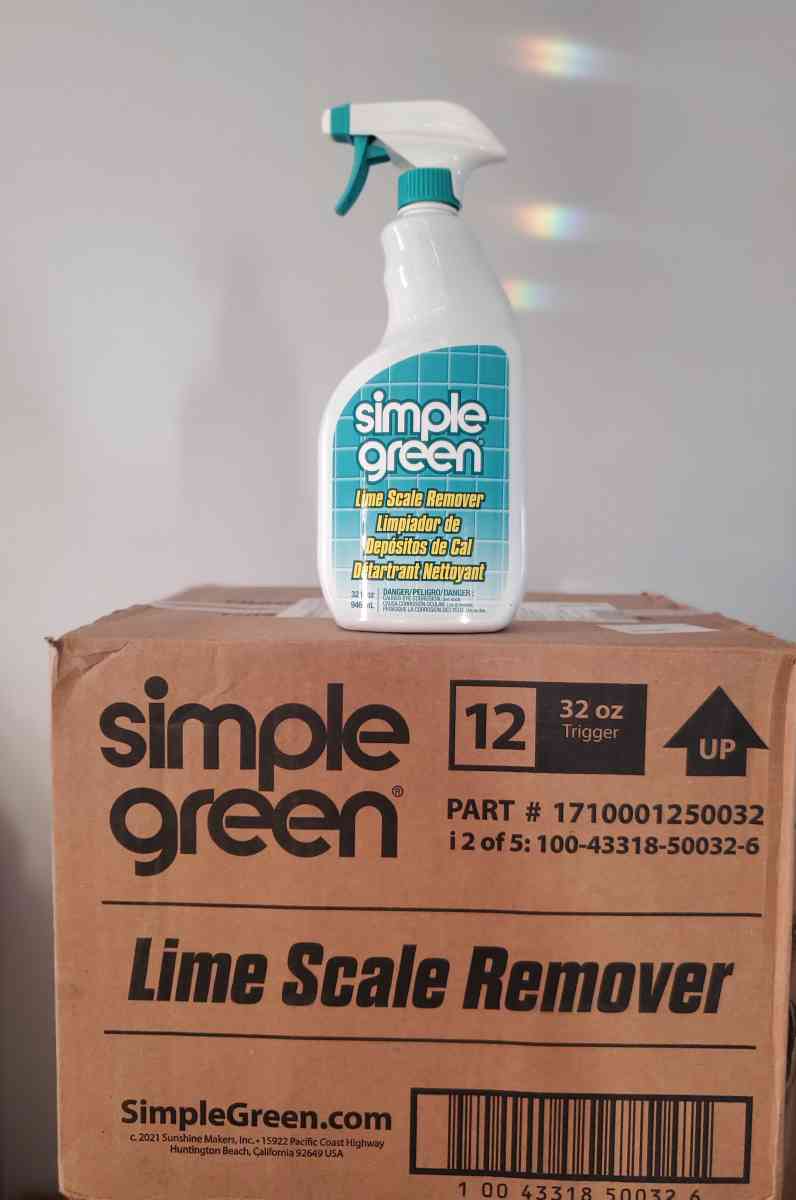 Case Of Simple Green Lime Scale Remover - Dayton, Ohio