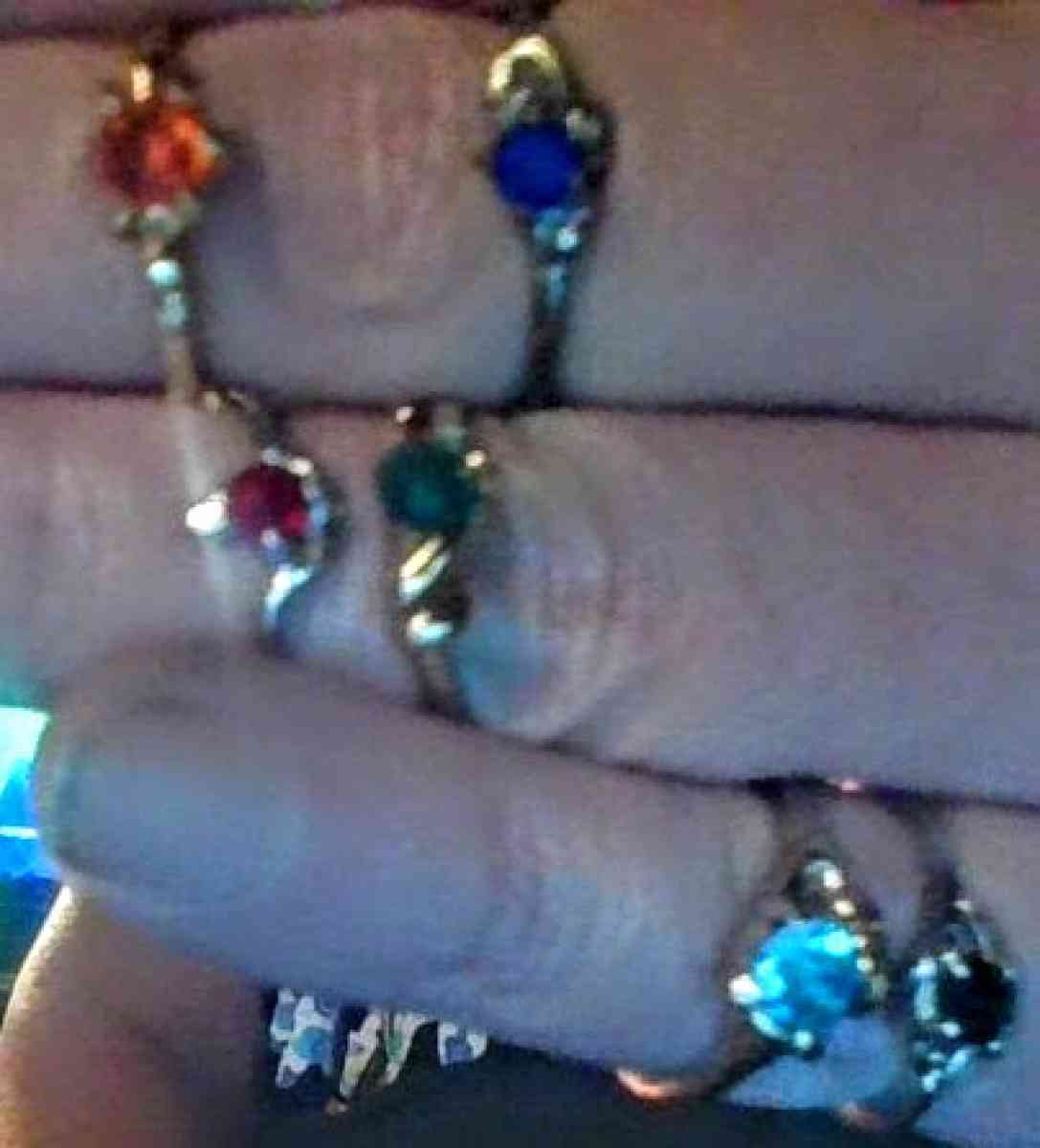 Fashion Birthstone Rings - Alliance, Ohio - FleaMarketBay