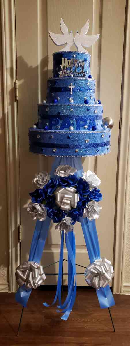 Cemetery Foam 4 Tier Bday Cakes - San Antonio, Texas