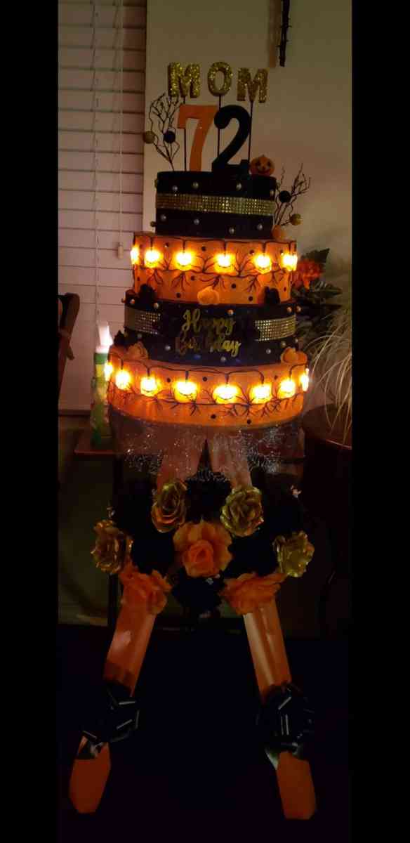 Cemetery Foam 4 Tier Bday Cakes - San Antonio, Texas - FleaMarketBay