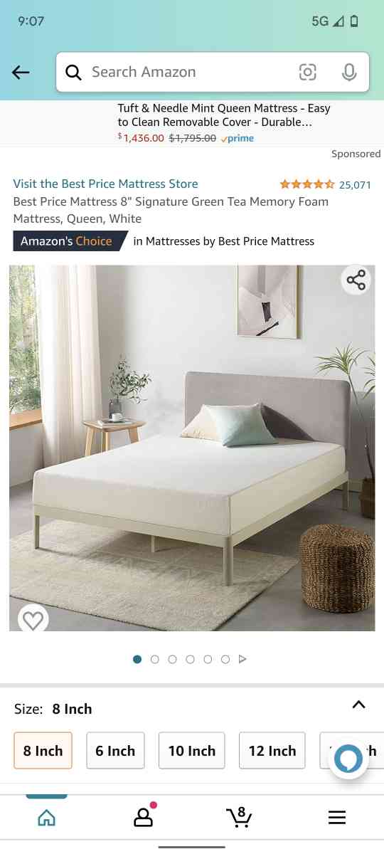 memory foam queen mattress - Manteca, California