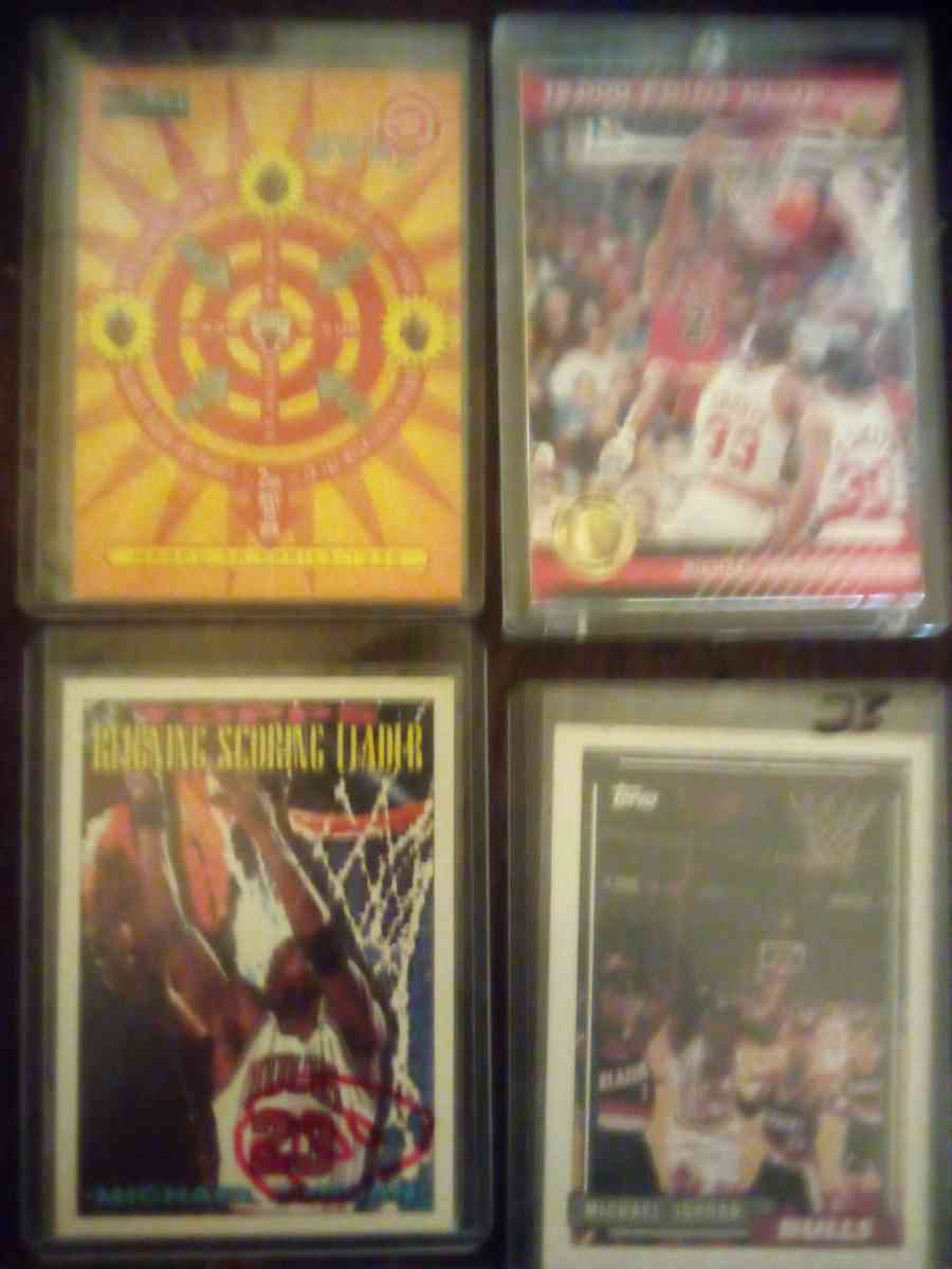 four mj cards in excellent condition - Bean Station, Tennessee - FleaMarketBay
