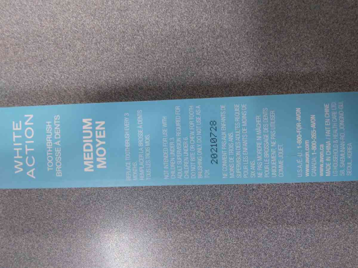 Avon toothbrush - Minden, Louisiana - FleaMarketBay