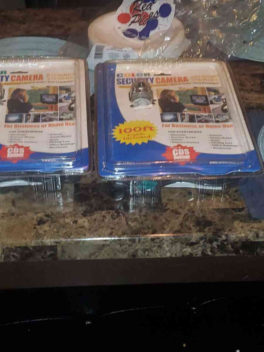 2 Color Security Cameras - Detroit, Michigan - FleaMarketBay