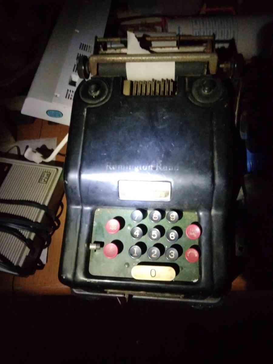 old adding machine - Corbin, Kentucky