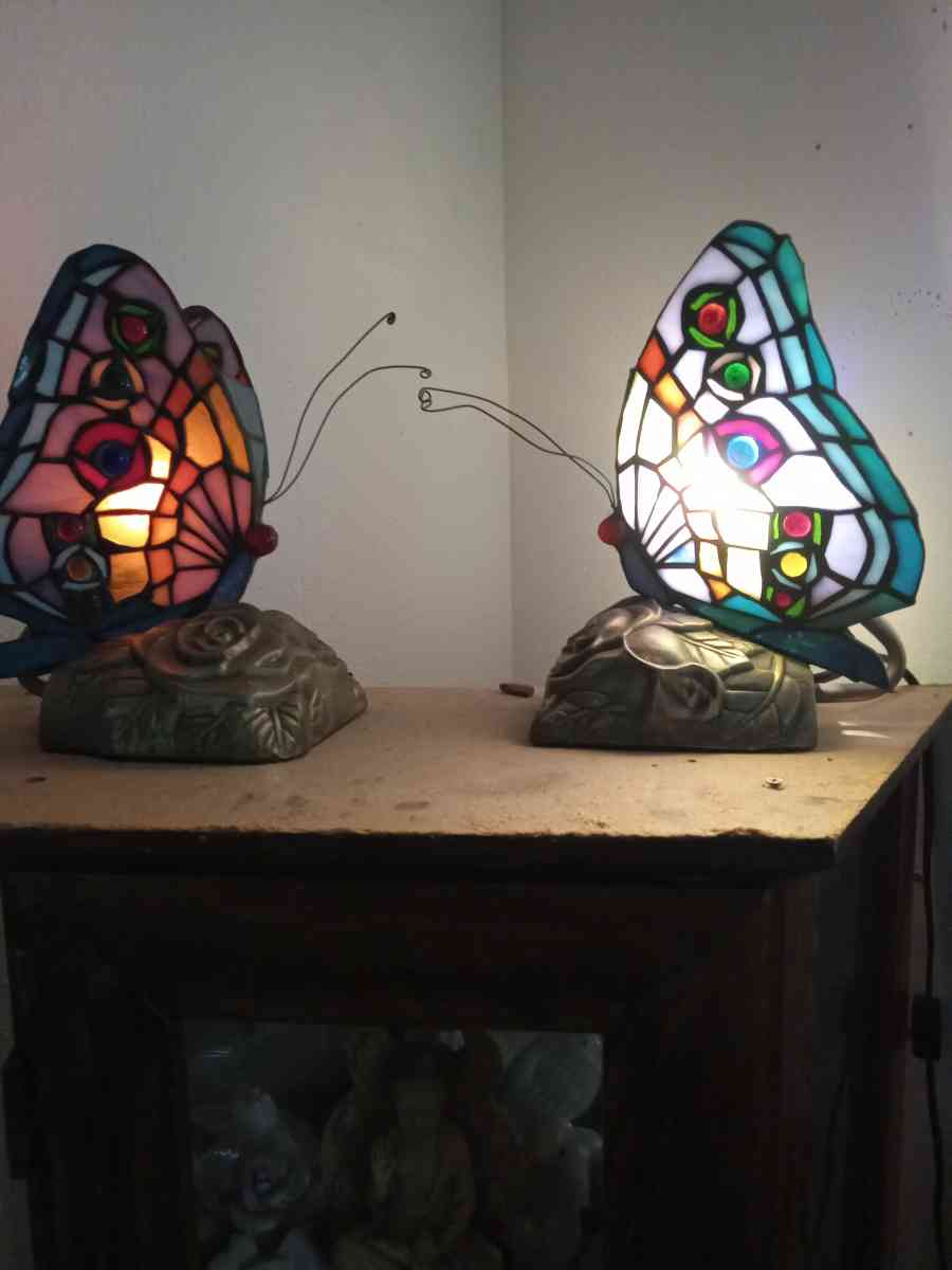 Tiffany style night light lamps - Corpus Christi, Texas - FleaMarketBay