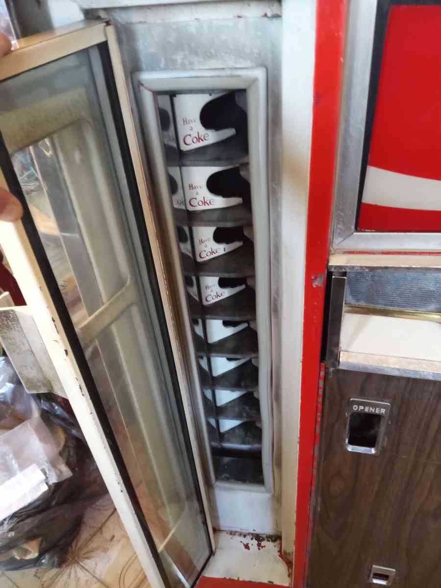 1960s coke vending machine - Oswego, New York - FleaMarketBay