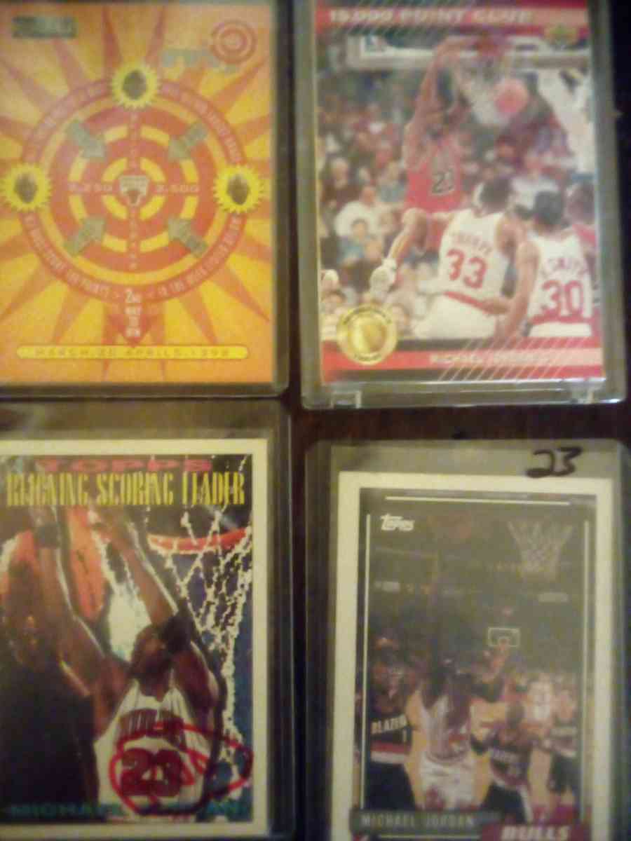 four mj cards in excellent condition - Bean Station, Tennessee - FleaMarketBay