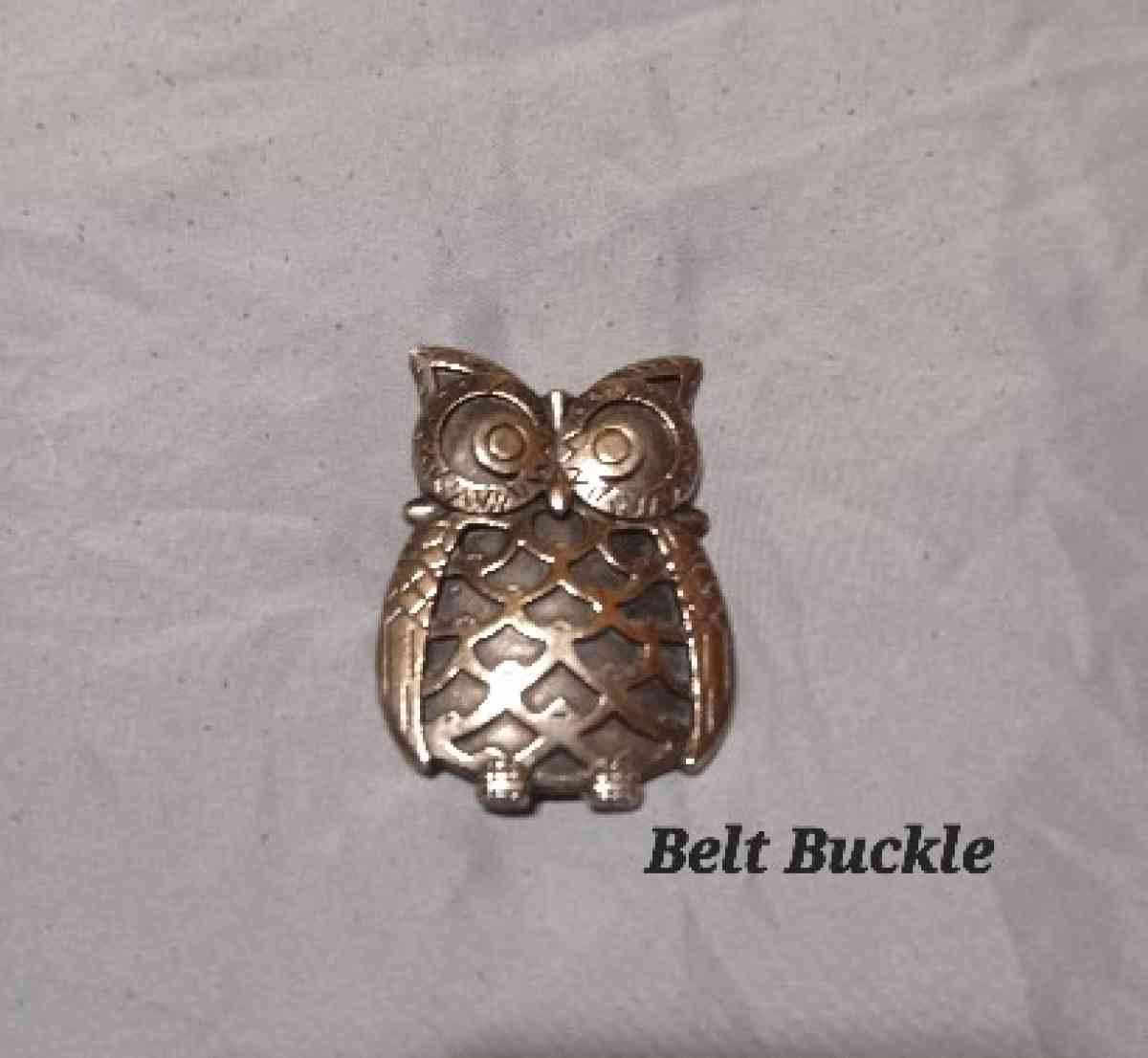 owl belt buckle - East Prairie, Missouri