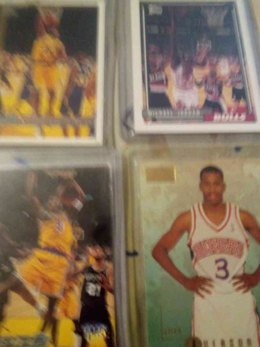 two Hall of Fame basketball players RC cards - Bean Station, Tennessee