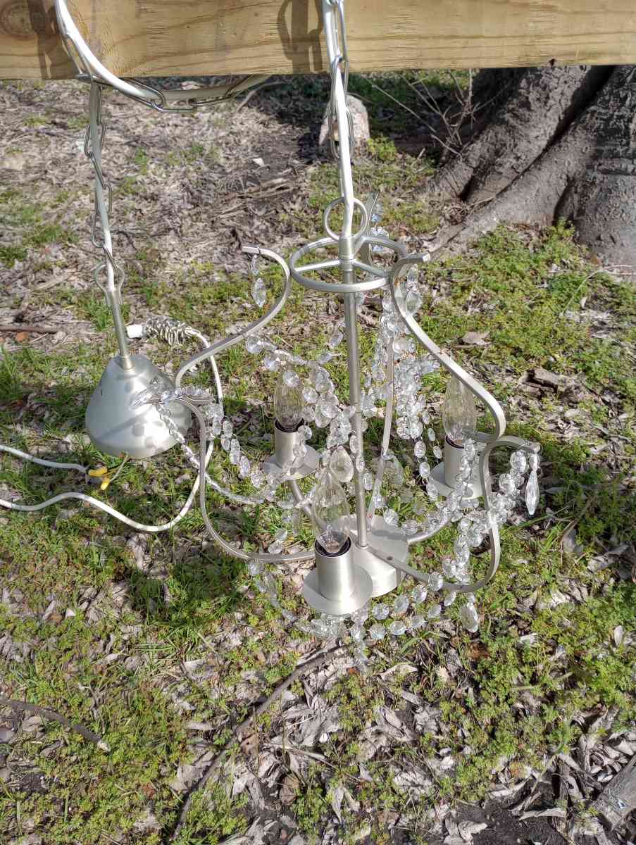 let it crystal glass chandelier - Kaufman, Texas