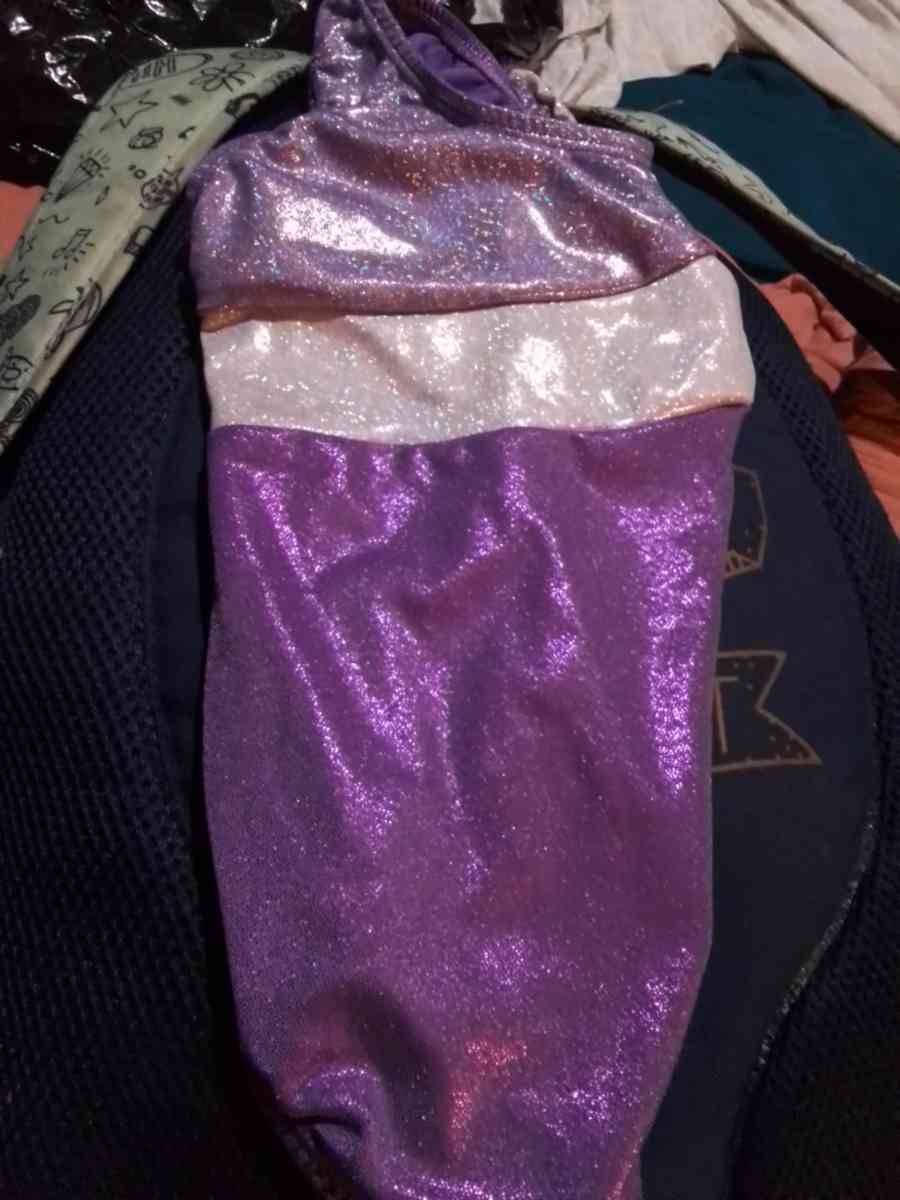 girl body suit purple with sparkle - Louisville, Kentucky - FleaMarketBay