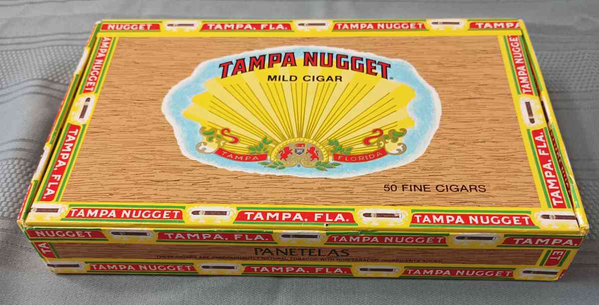 Tampa Nugget Cigar Box - Cincinnati, Ohio