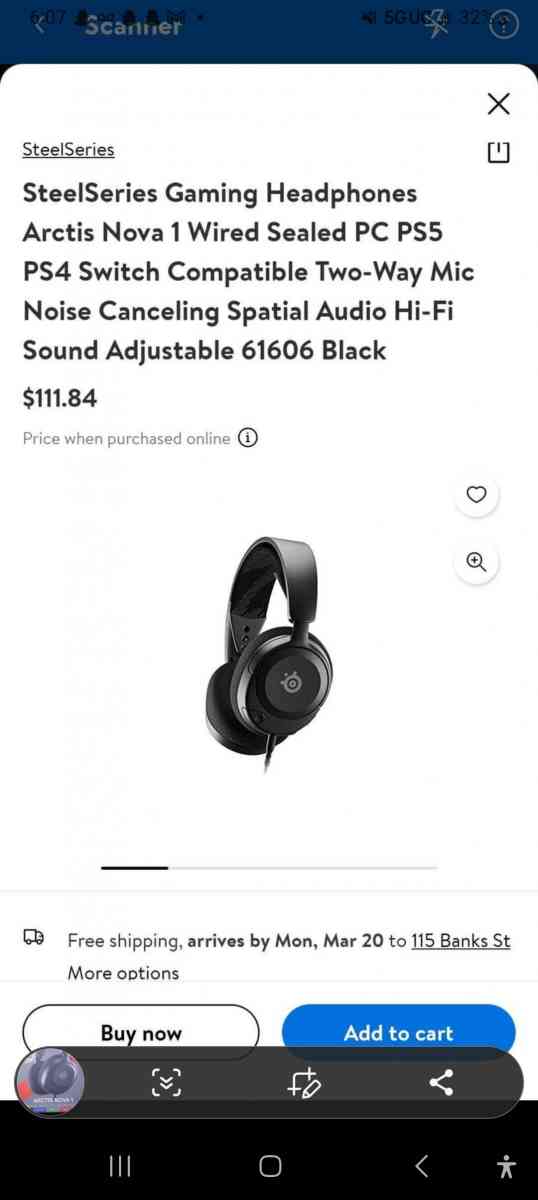 Steelseries Headset - Hot Springs National Park, Arkansas - FleaMarketBay