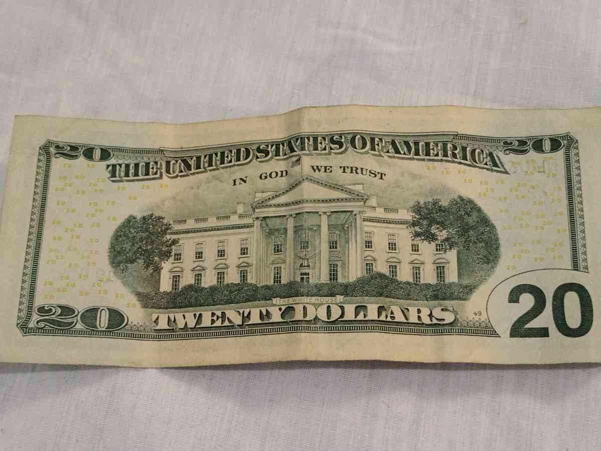 2007 Series 20 Dollar Star Note With Unsual Numbers - Los Angeles, California - FleaMarketBay