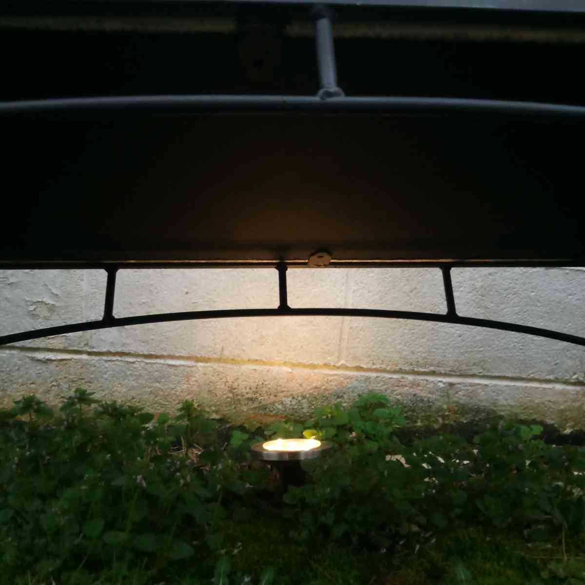 old unique antique iron rod bench newly upholstered - Granite Falls, North Carolina - FleaMarketBay