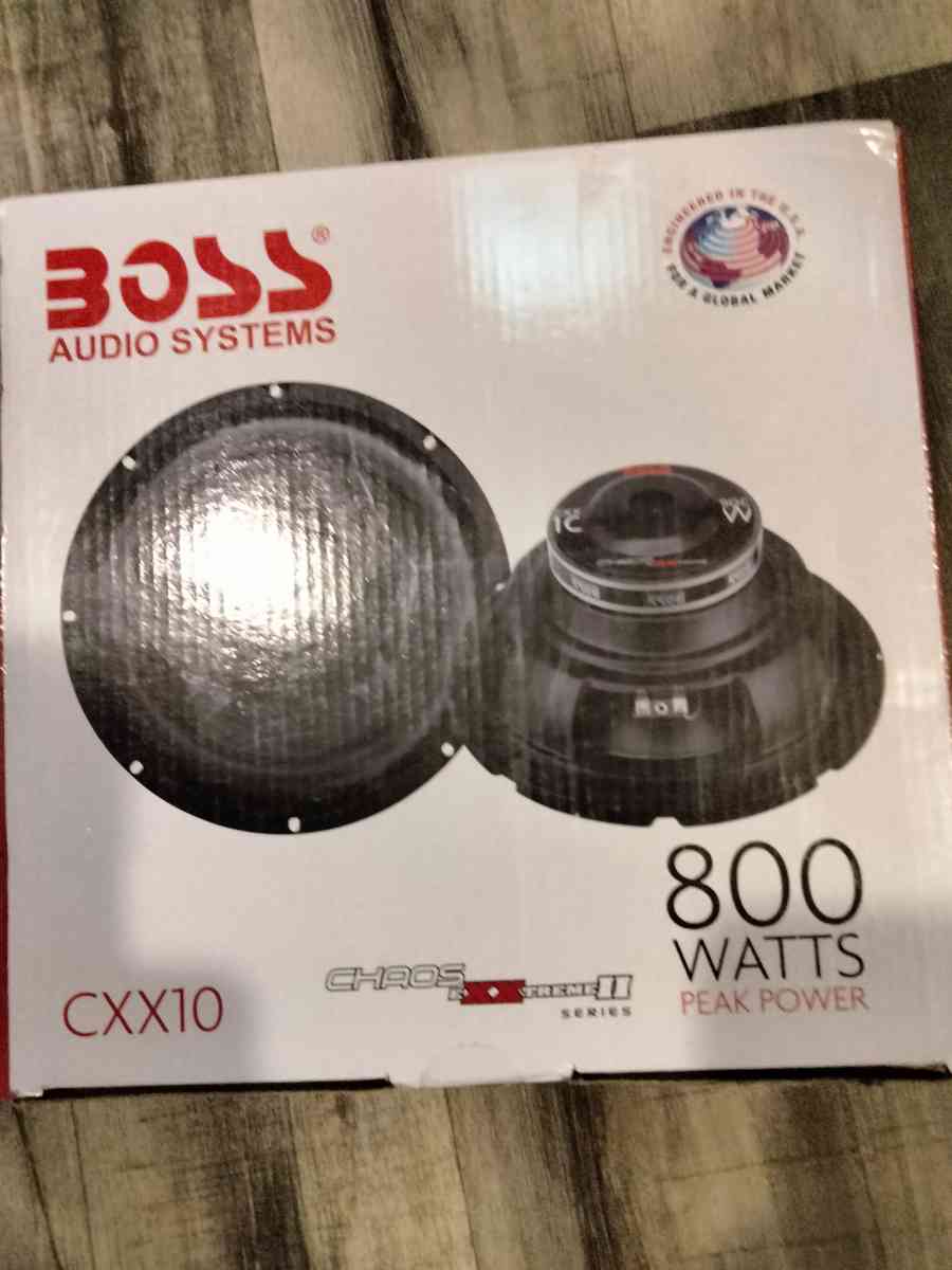 BOSS 10 INCH SUBWOOFER - Commerce, Georgia
