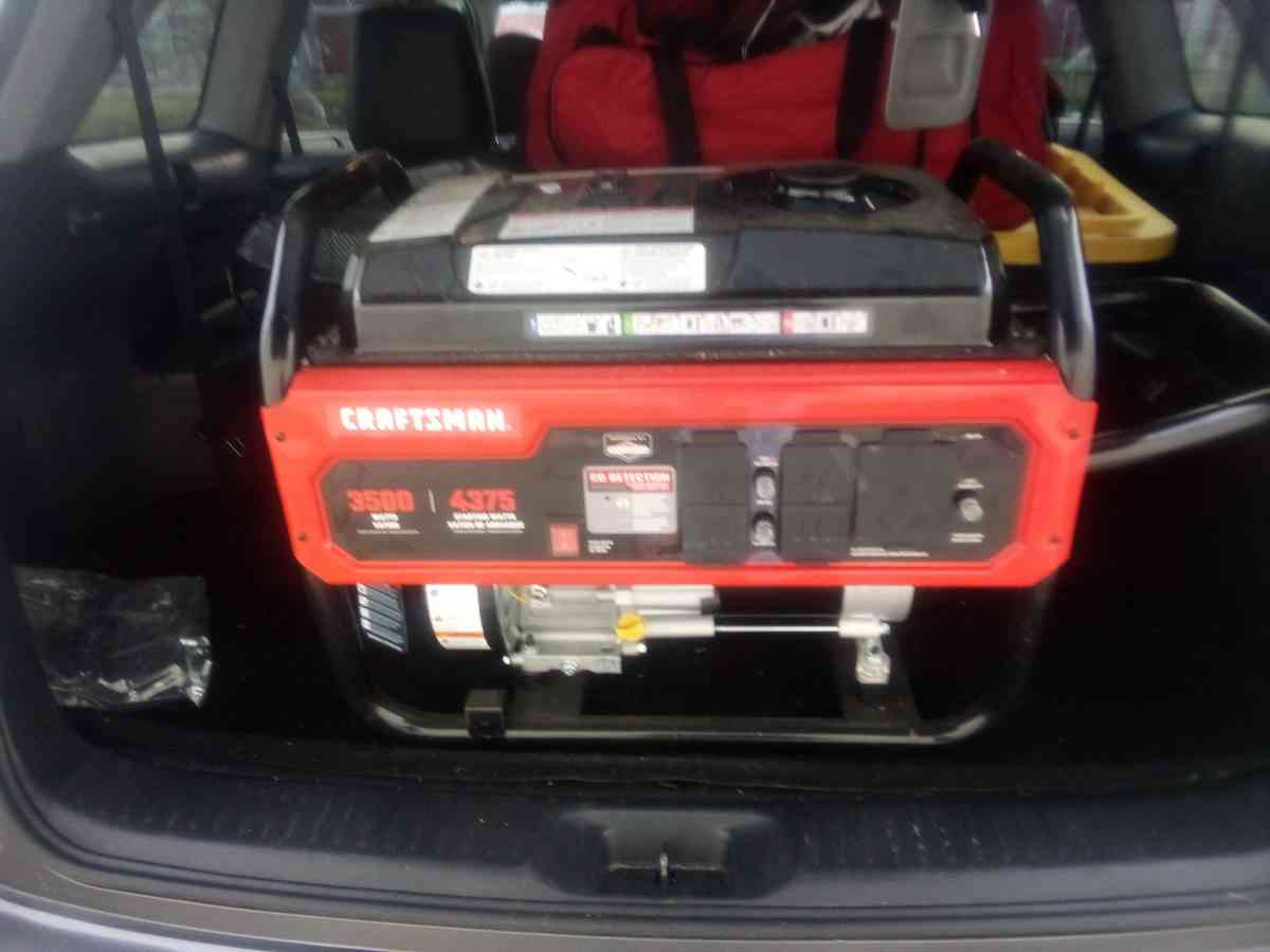 Craftsman generator 5000 watt - Greenville, South Carolina - FleaMarketBay