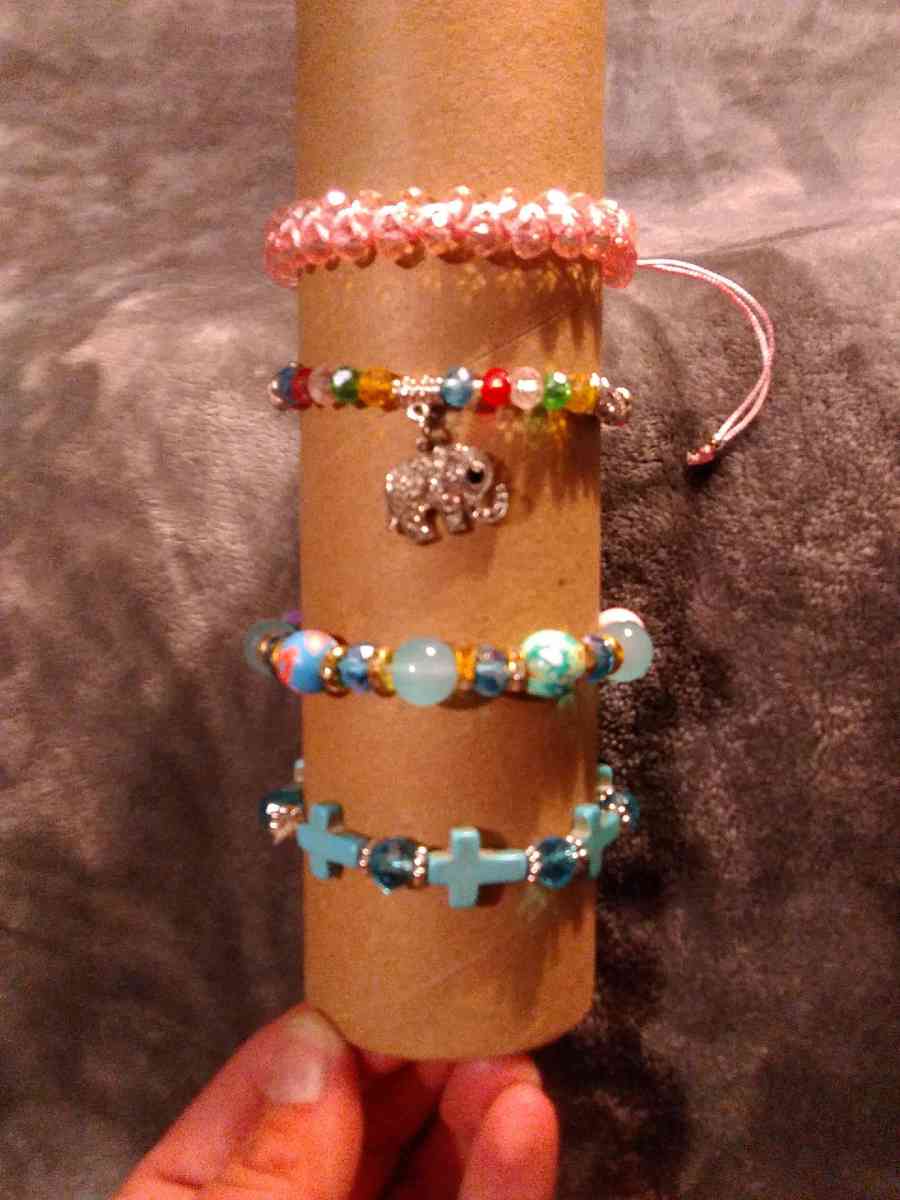 bracelets of symbolism with owls turtles and elephants - San Antonio, Florida - FleaMarketBay