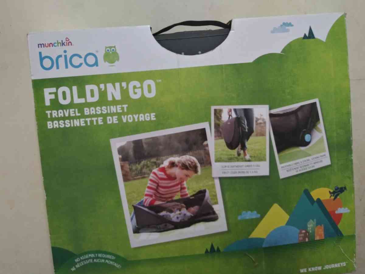 Munchkin Brica  Fold n Go Travel Bassinet - Winder, Georgia