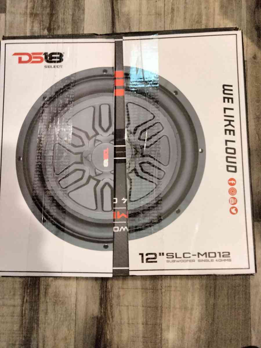 DS18 12 INCH SUBWOOFER - Commerce, Georgia - FleaMarketBay