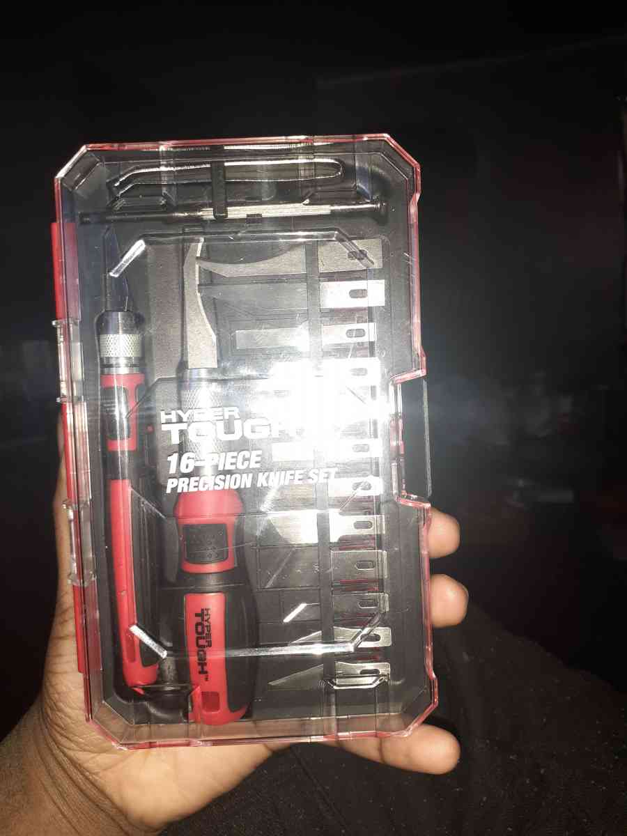 Hyper Tough 16 Piece Precision Knife Set - Detroit, Michigan - FleaMarketBay