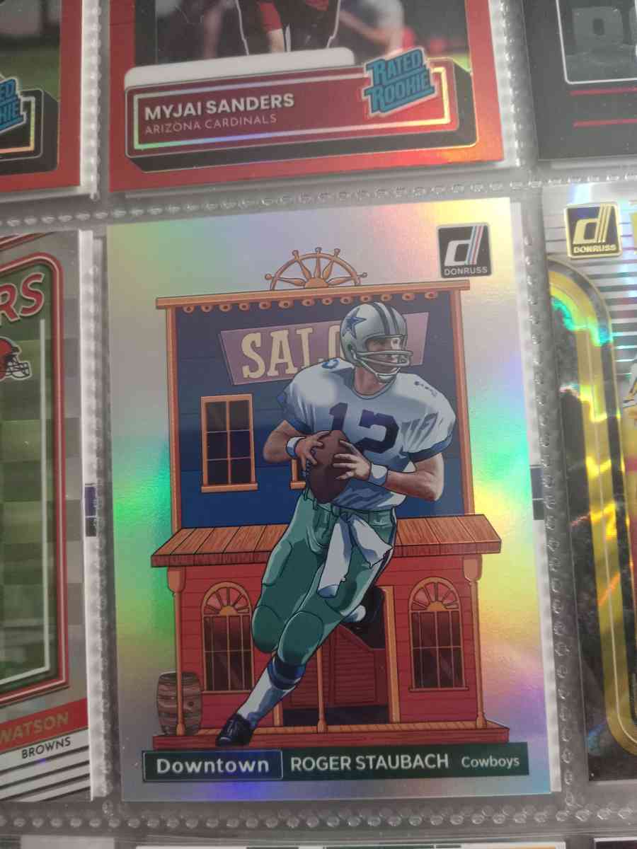 2022 Roger Staubach donruss Downtown - Lansing, Michigan