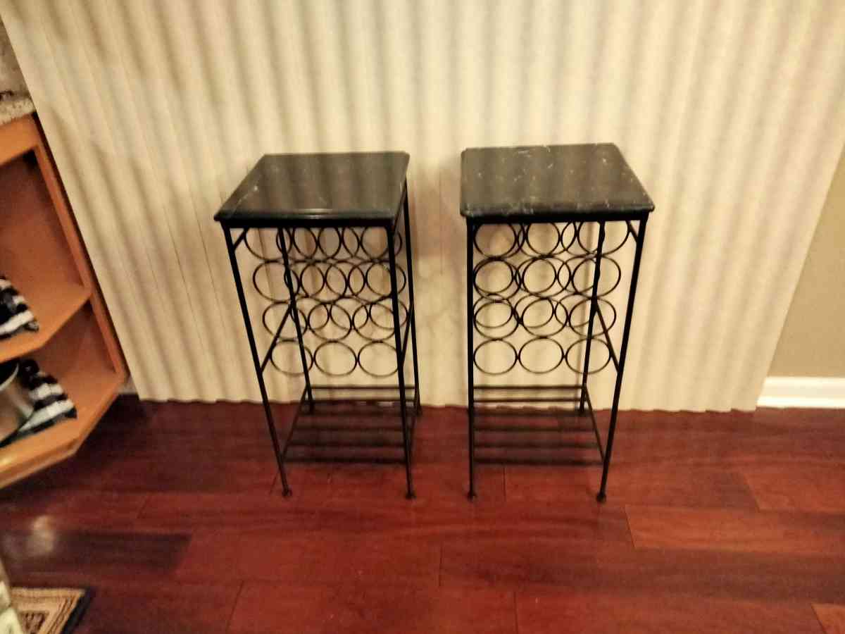 Two wine racks with marble top - Tacoma, Washington