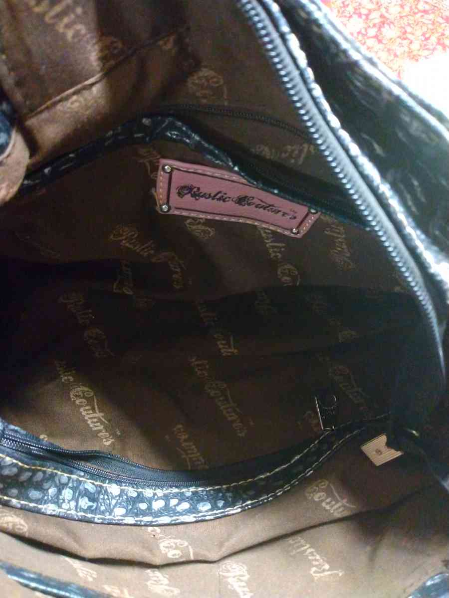 RUSTIC COUTURE PURSE WITH JEWELS - Belen, New Mexico - FleaMarketBay