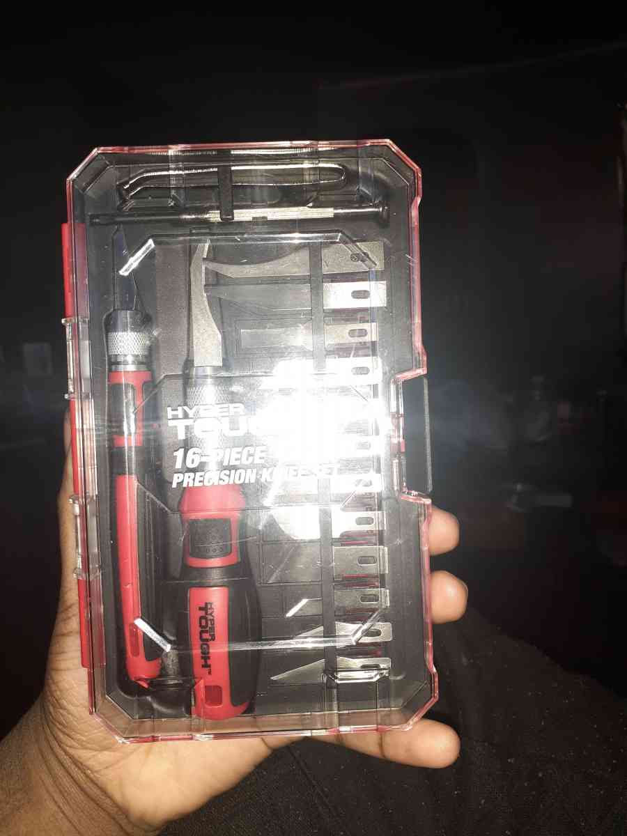 Hyper Tough 16 Piece Precision Knife Set - Detroit, Michigan - FleaMarketBay