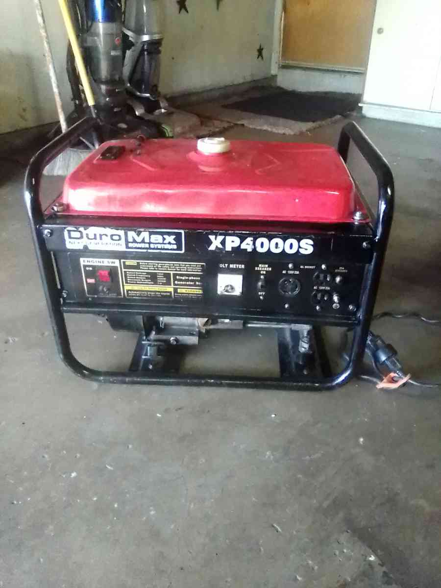 dura max 7 hp generator runs works - Modesto, California