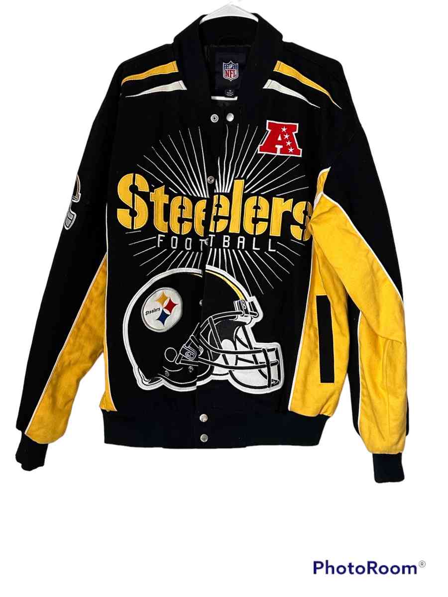 Size Medium Mens Steelers Jacket - Columbus, Ohio - FleaMarketBay