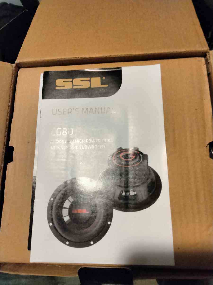 8 inch subwoofer 800watt - Commerce, Georgia - FleaMarketBay