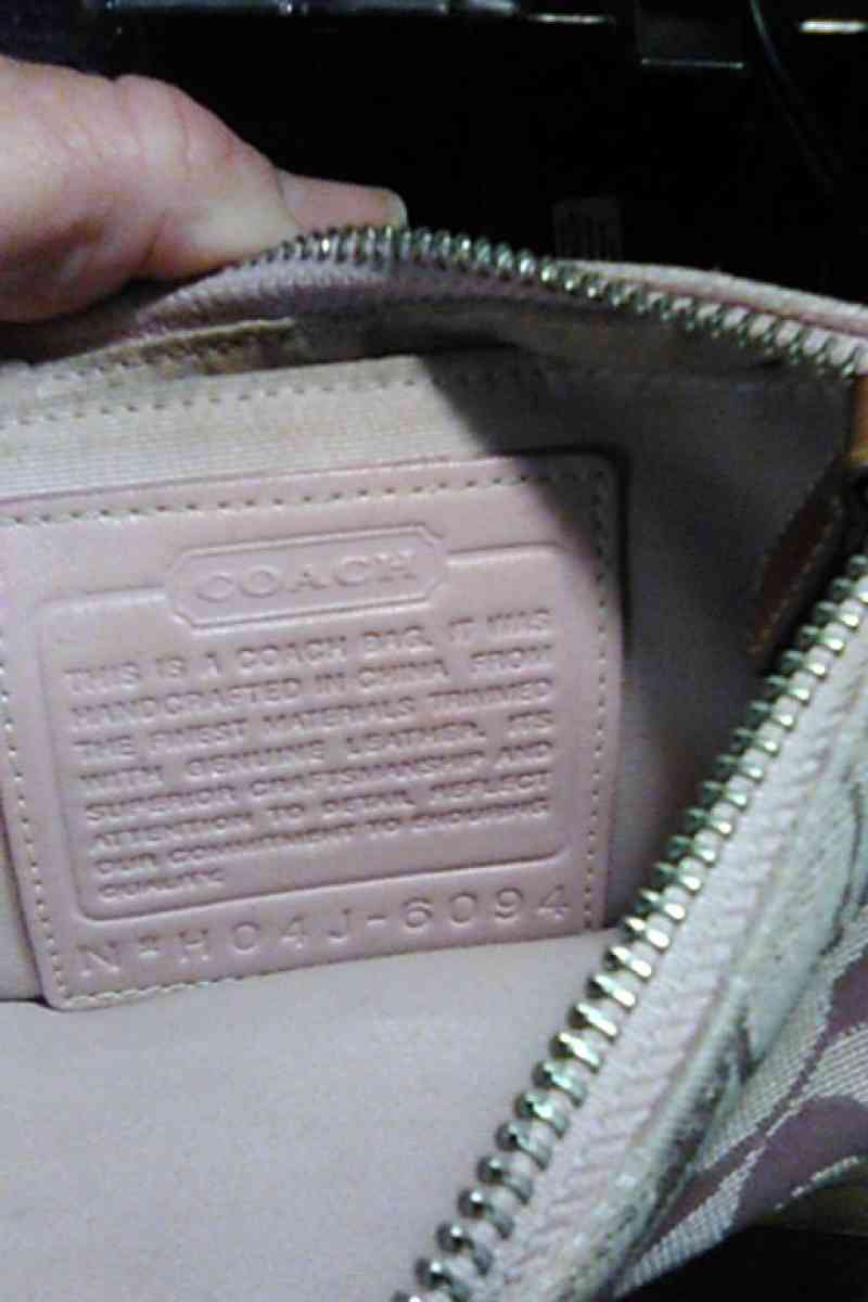 Coach carrying bag - Wayne, West Virginia