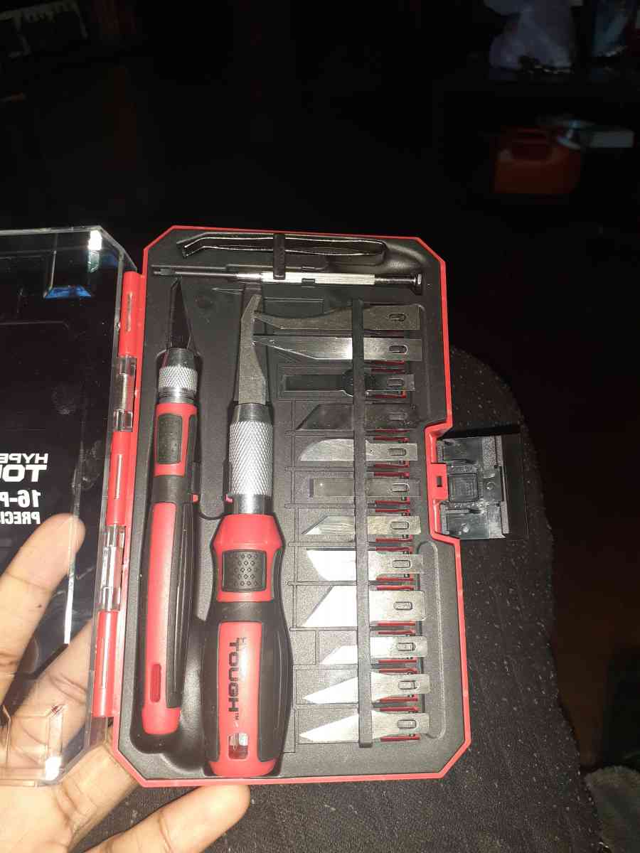 Hyper Tough 16 Piece Precision Knife Set - Detroit, Michigan - FleaMarketBay