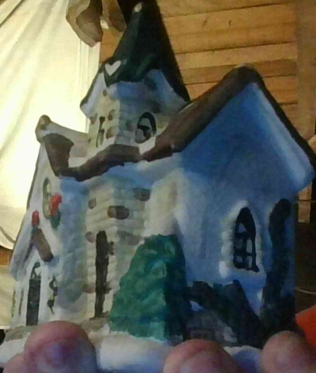 Light up House for Christmas scence