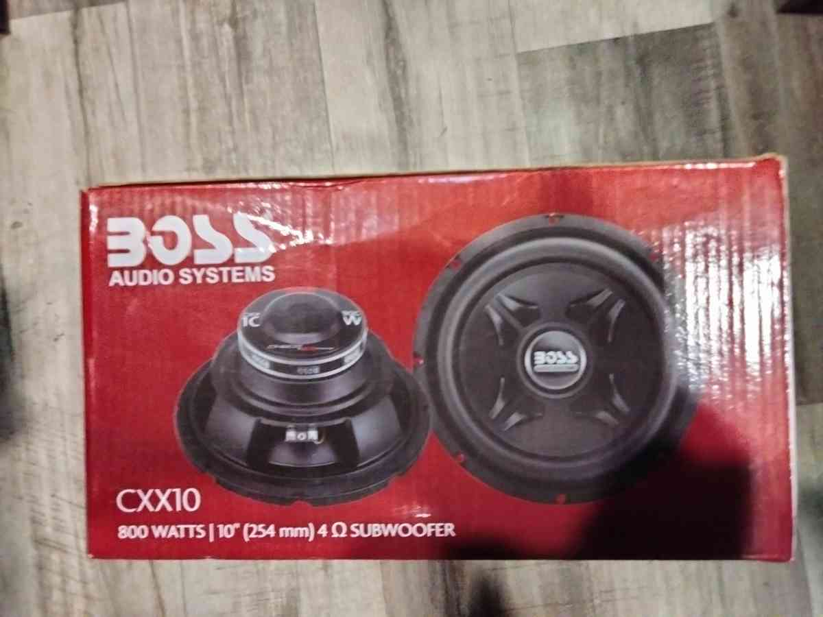 BOSS 10 INCH SUBWOOFER - Commerce, Georgia - FleaMarketBay