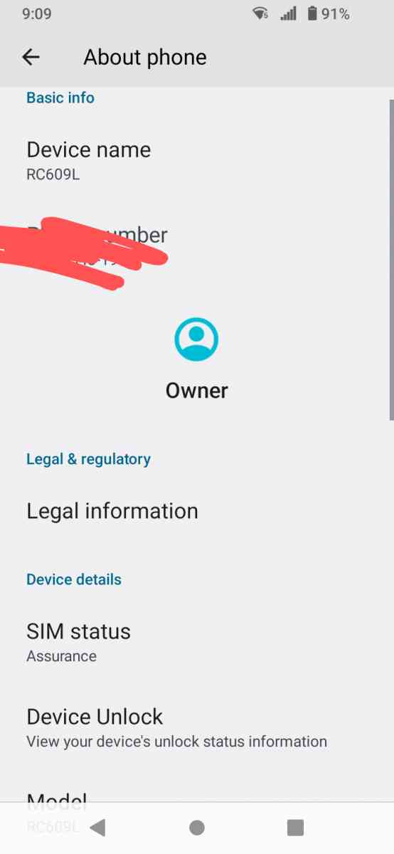 orbic Q10 smartphone - Johnson City, New York - FleaMarketBay