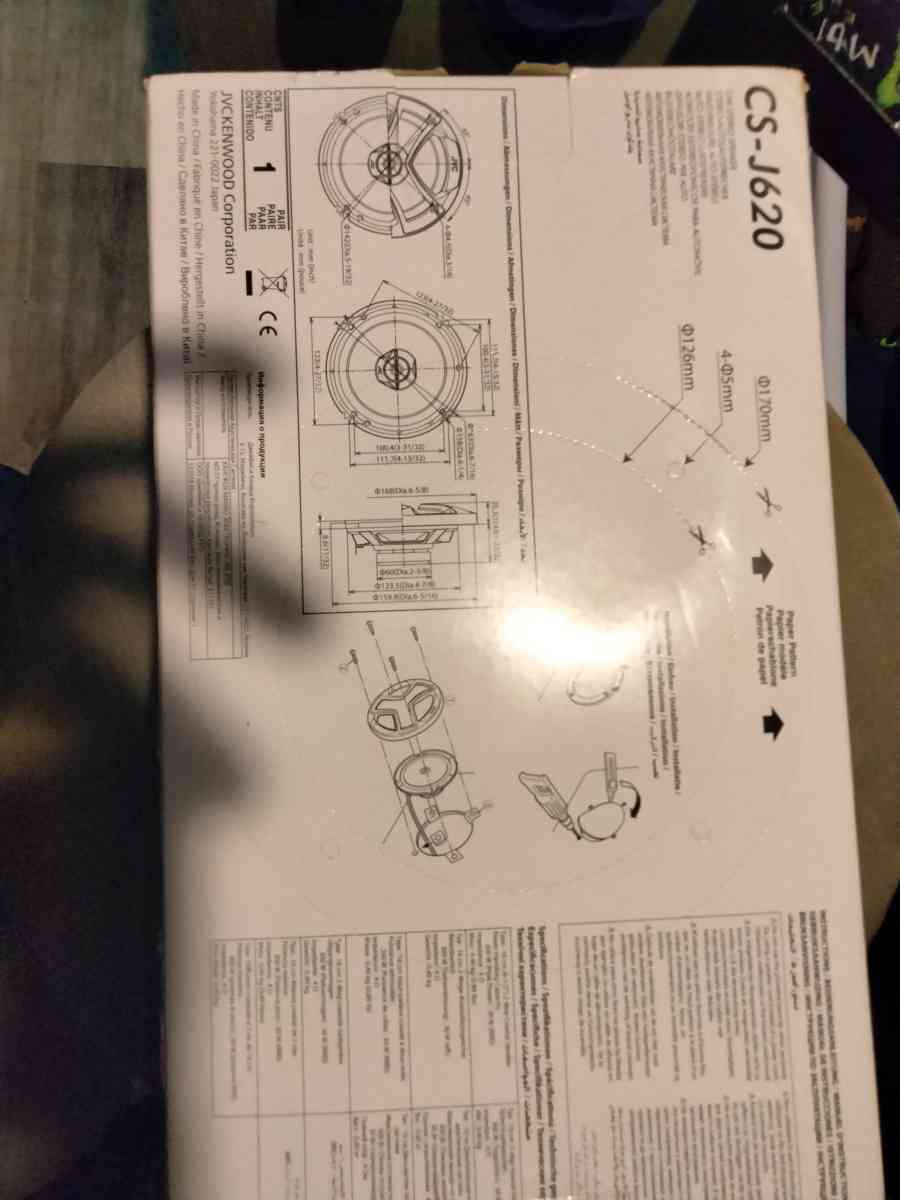 JVC 2way speakers - Commerce, Georgia - FleaMarketBay